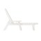Merrick Lane Gaylord Adjustable Adirondack Lounger with Cup Holder- All-Weather Indoor/Outdoor HDPE Lounge Chair